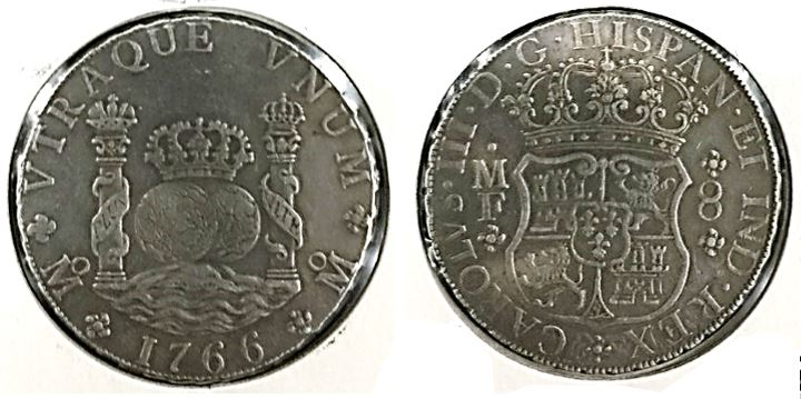 1766-Mexican-8-Real-Coin-With-Some-Curious-Features